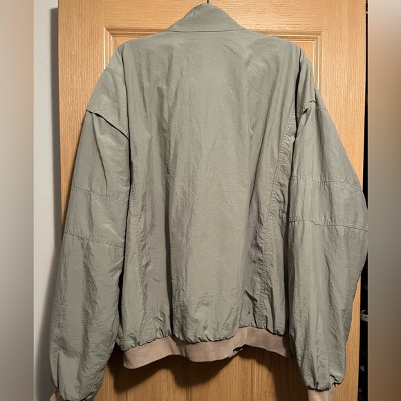 Vintage Dockers Tan Bomber Half Zip Golf Jacket - Picture 11 of 14